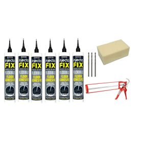 Floor Fix Pro Injectielijm starterset 6x 300 ml 