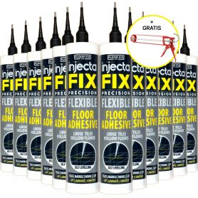 Floor Fix Pro Injectafix injectielijm 12 stuks + gratis kitspuit