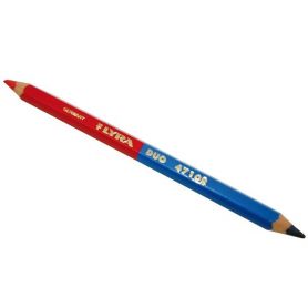 Lyra Duo-potlood blauw/rood