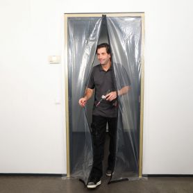 Primacover stofdeur met magneetsluiting 220 cm x 120 cm