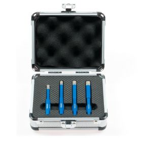 Qerato Tegelboorset Droog 6, 8, 10 en 12 mm - HEX