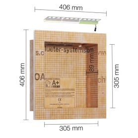 Schlüter Kerdi Board NLT Nissenset met LED-verlichting